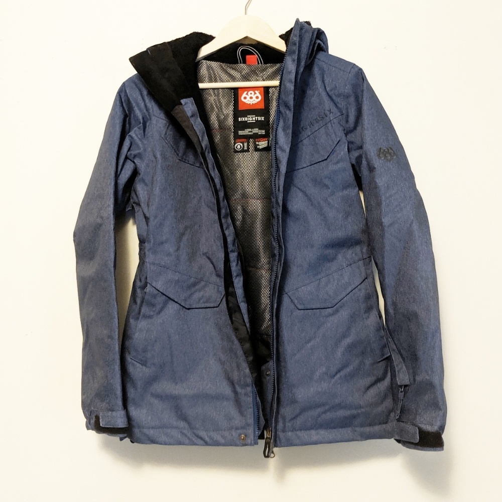 686 Winter Jacket Blue Size Small